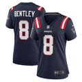 Women s Nike Ja Whaun Bentley Navy New England Patriots Game Player Jersey