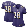 Trayvon Mullen Jr. Baltimore Ravens Nike Women s Team Game Jersey    Purple