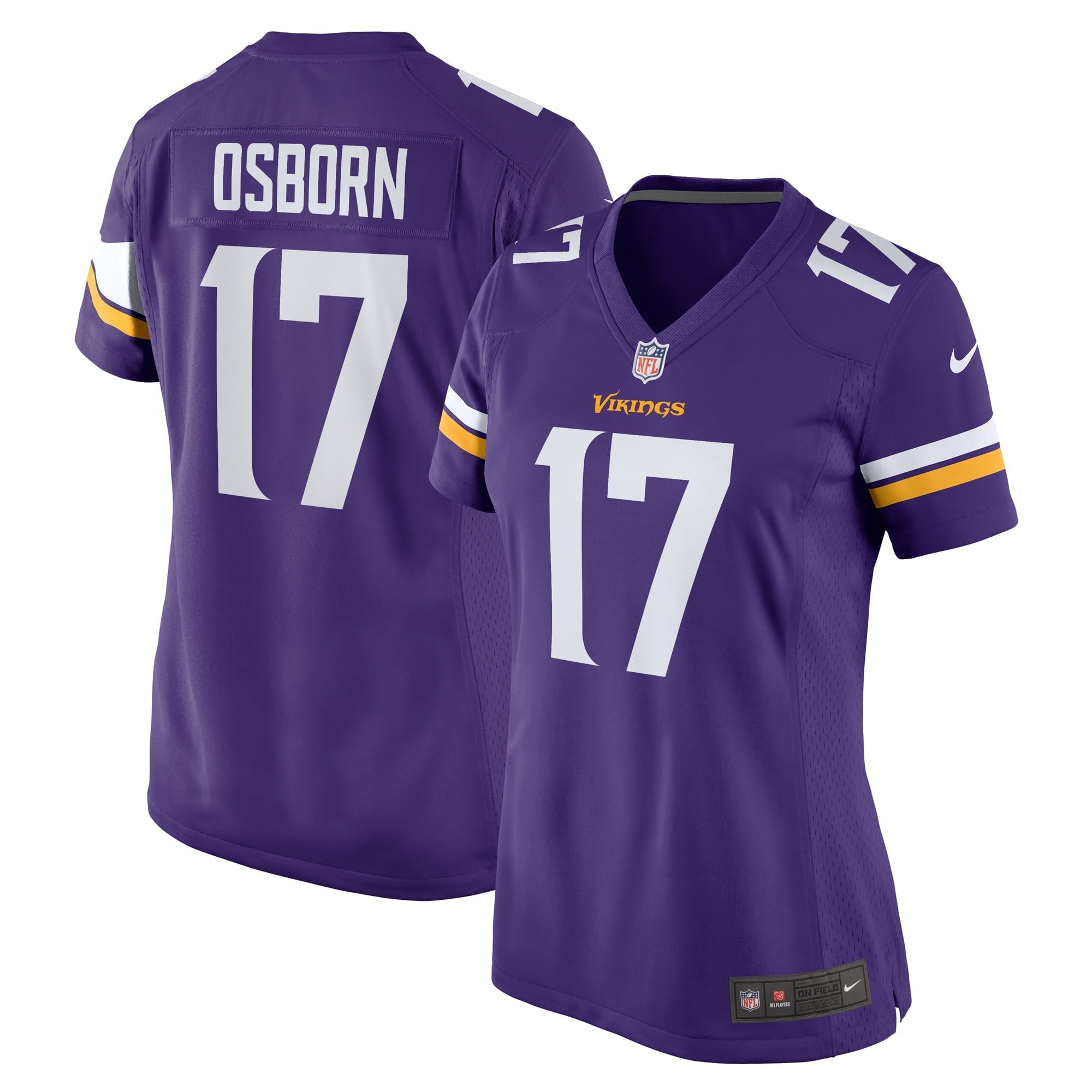 Women s Nike K.J. Osborn Purple Minnesota Vikings Game Jersey