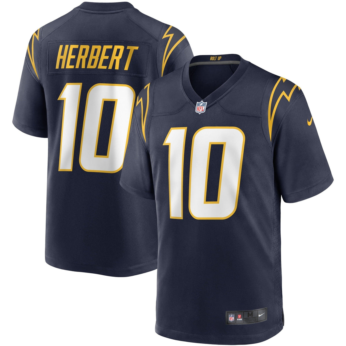 Men s Nike Justin Herbert Navy Los Angeles Chargers Game Jersey