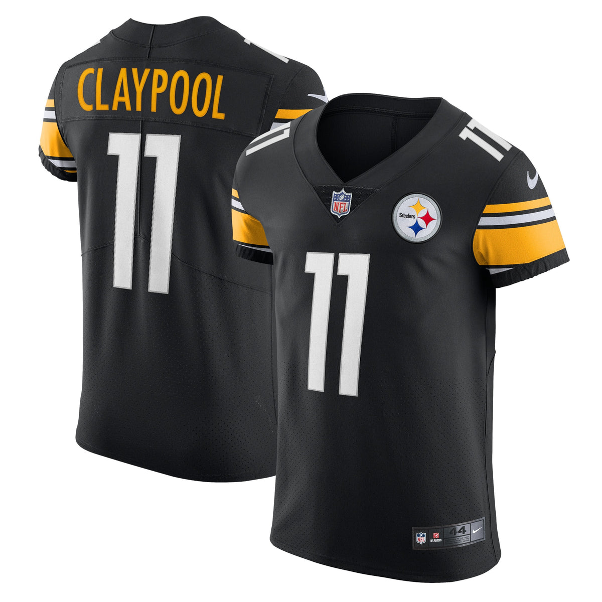 Chase Claypool Pittsburgh Steelers Nike Vapor Elite Player Jersey   Black