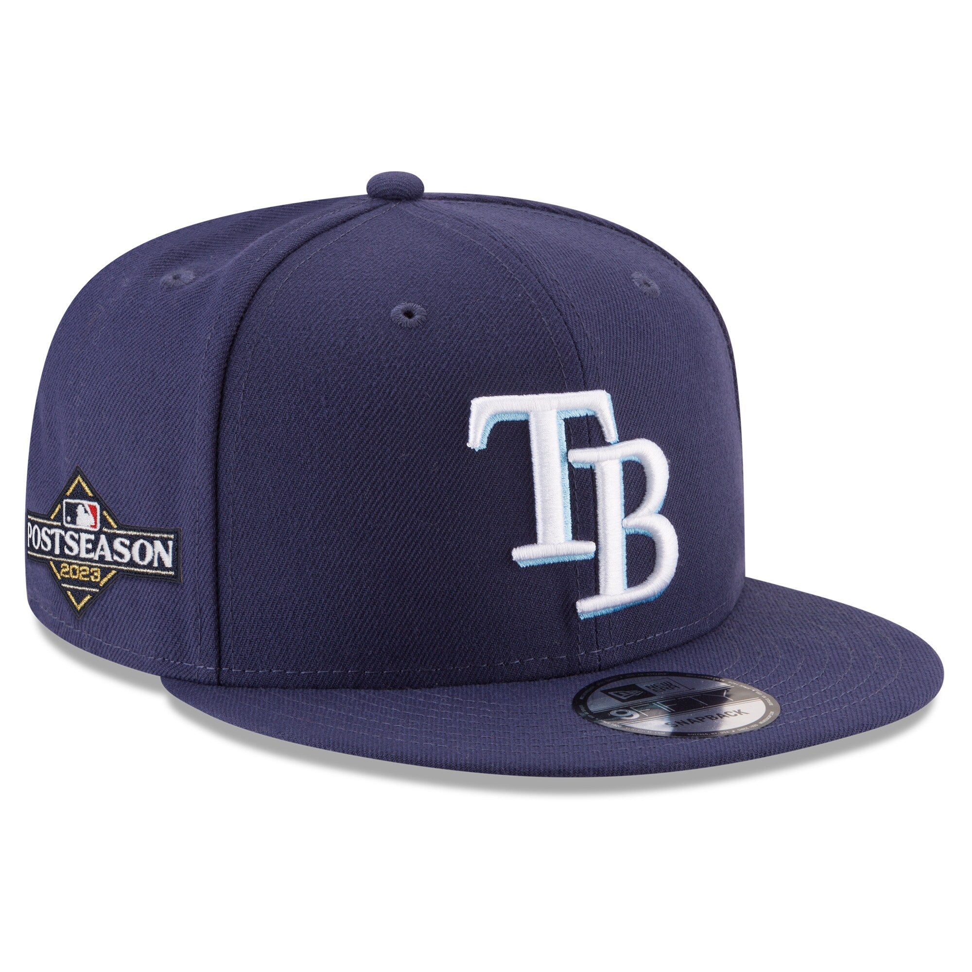 Tampa Bay Rays New Era 2023 Postseason 9FIFTY Snapback Adjustable Hat - Navy