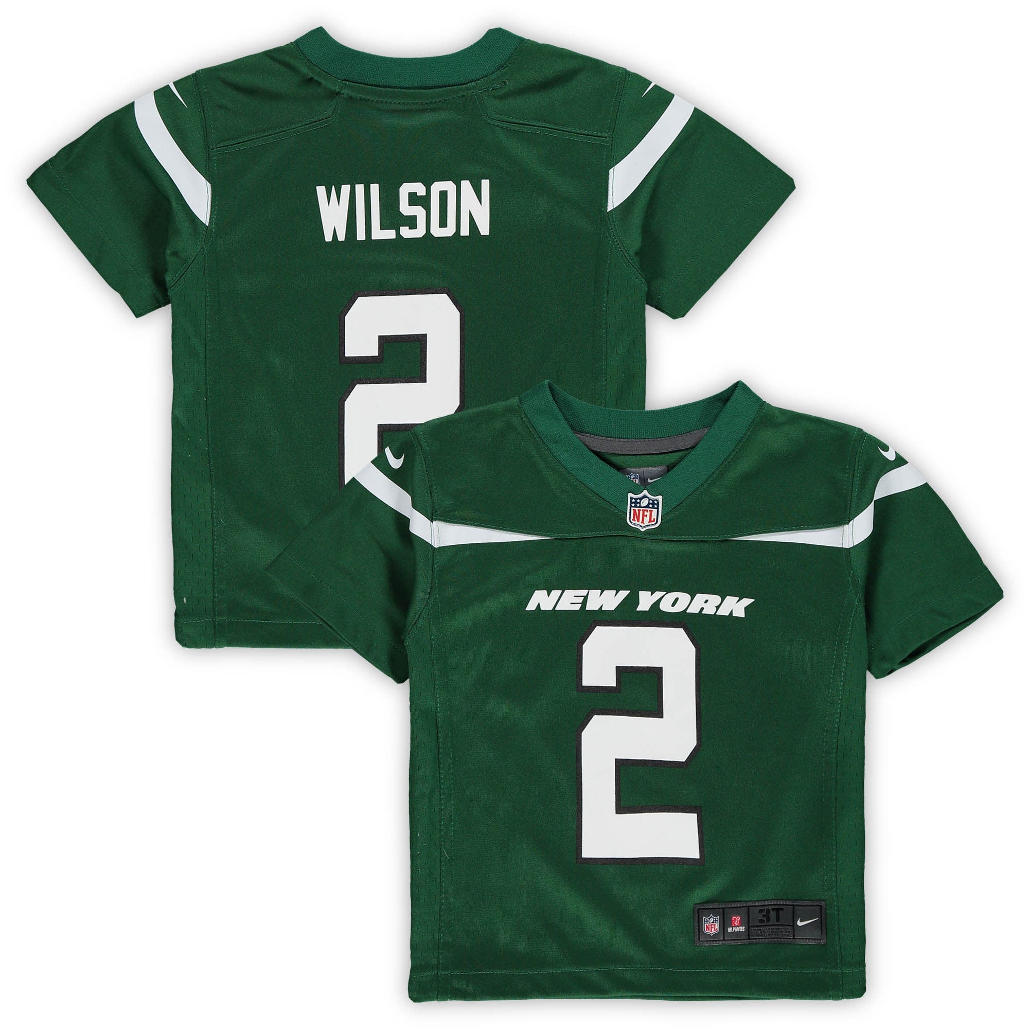 Zach Wilson New York Jets Nike Toddler Game Jersey   Green