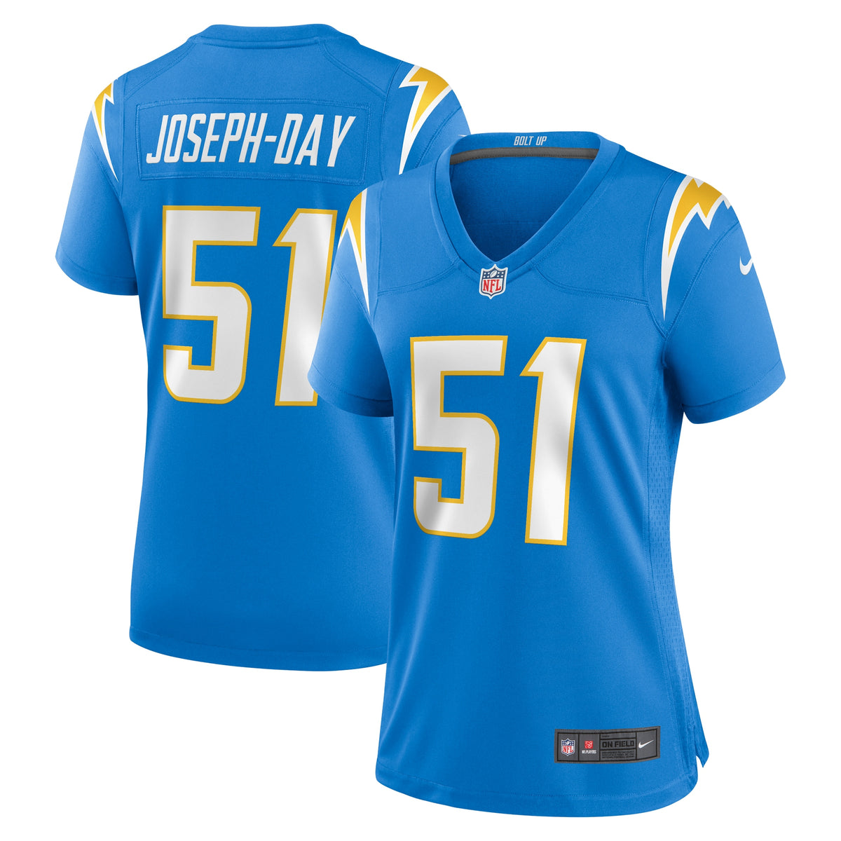 Sebastian Joseph-Day Los Angeles Chargers Nike Women s Game Player Jersey   Powder Blue
