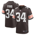 Jerome Ford Cleveland Browns Nike Game Player Jersey   Brown