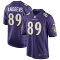 Men s Nike Mark Andrews Purple Baltimore Ravens Game Jersey