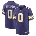 Men s Nike Marcus Davenport Purple Minnesota Vikings Classic Player Game Jersey
