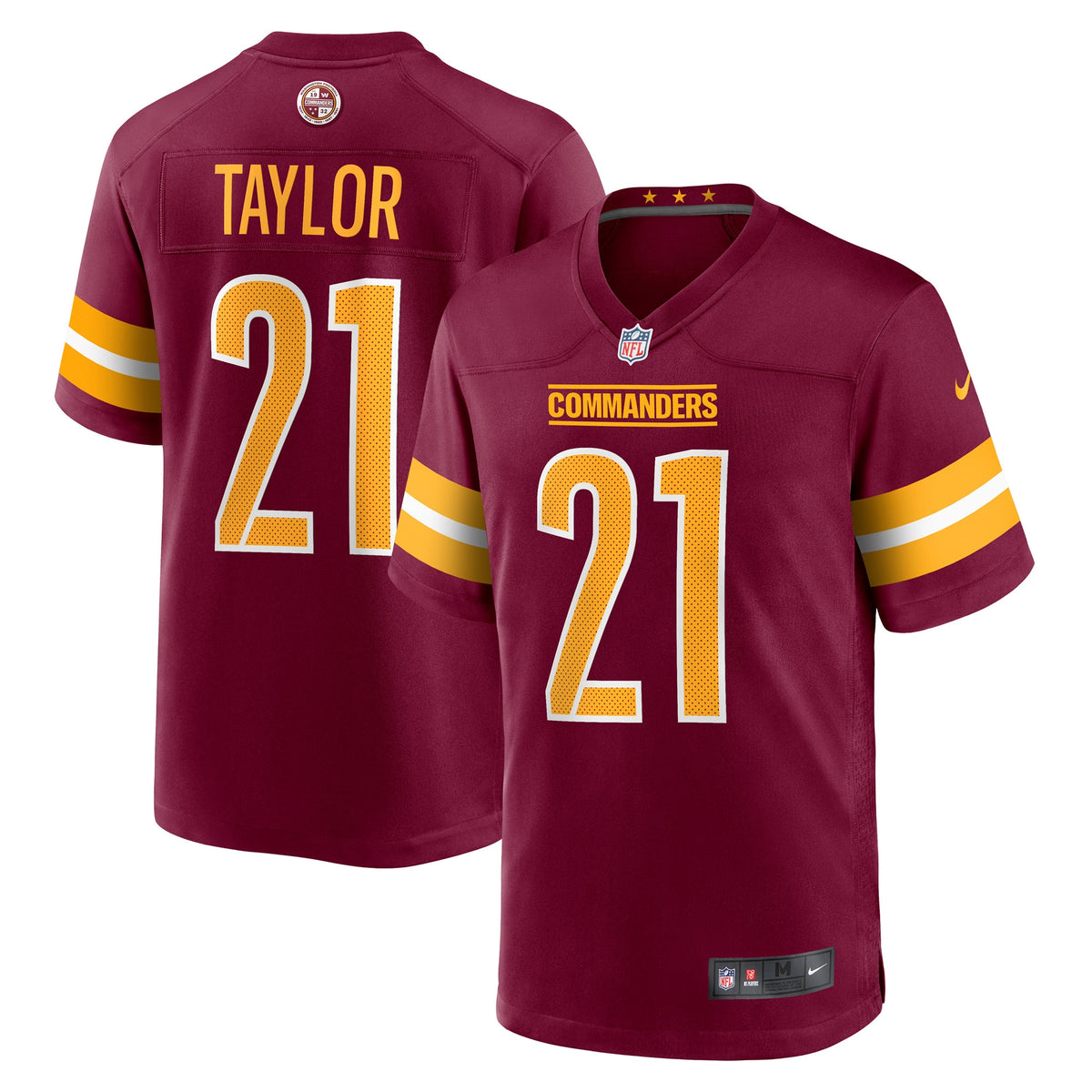 Sean Taylor Washington Commanders Nike Player Game Jersey   Burgundy