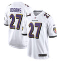 Men s Nike J.K. Dobbins White Baltimore Ravens Away Game Player Jersey