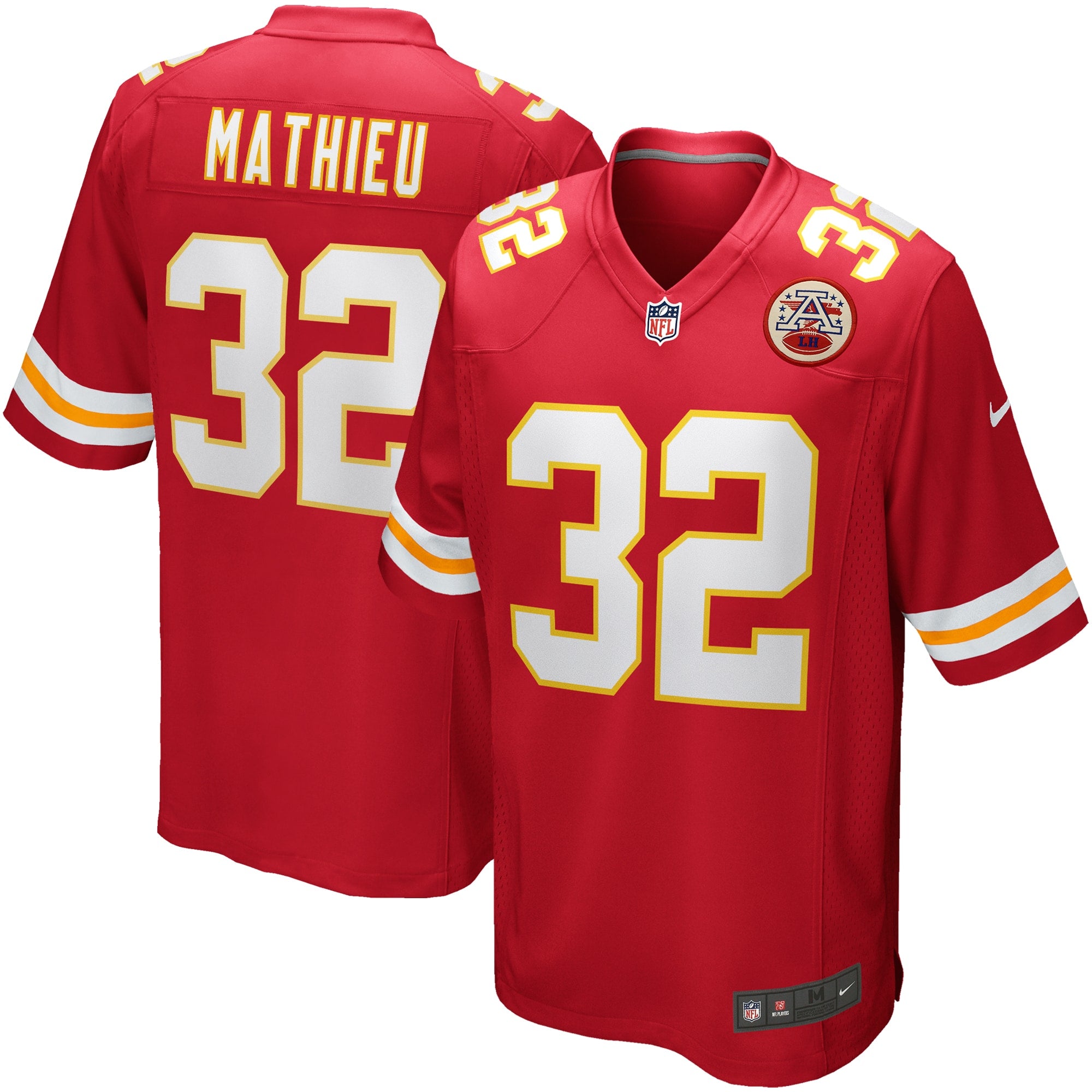 Tyrann Mathieu Kansas City Chiefs Nike Game Player Jersey   Red