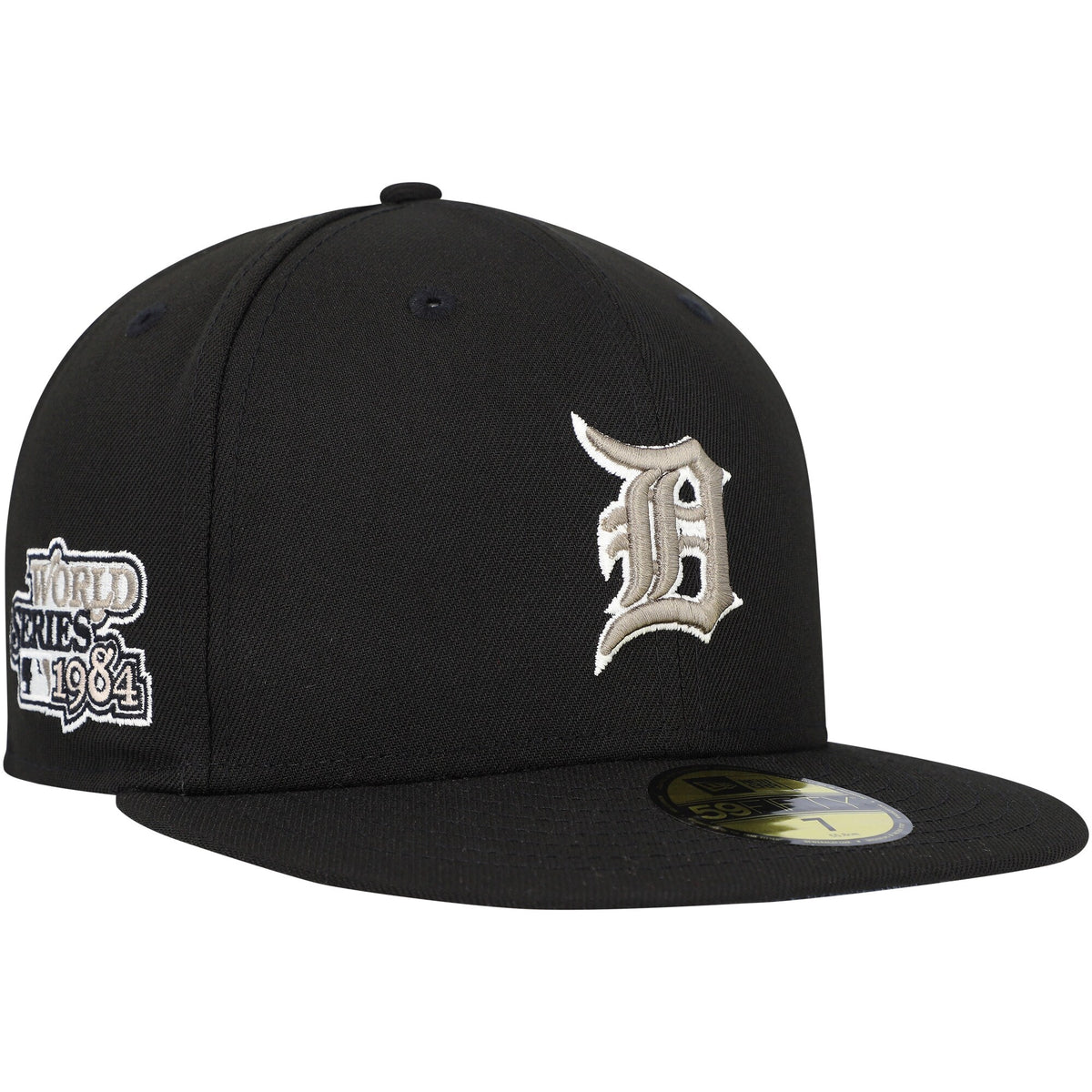 Detroit Tigers New Era Chrome Camo Undervisor 59FIFTY Fitted Hat - Black