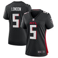 Women s Nike Drake London Black Atlanta Falcons Player Game Jersey