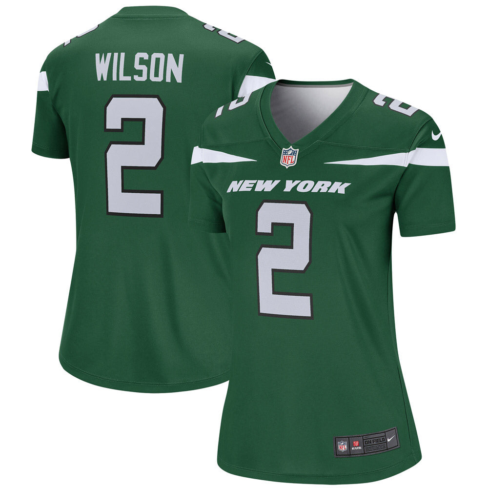 Women s New York Jets Zach Wilson Legend Jersey Gotham Green