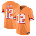 Tom Brady Tampa Bay Buccaneers Nike Vapor F.U.S.E. Limited Jersey   Orange
