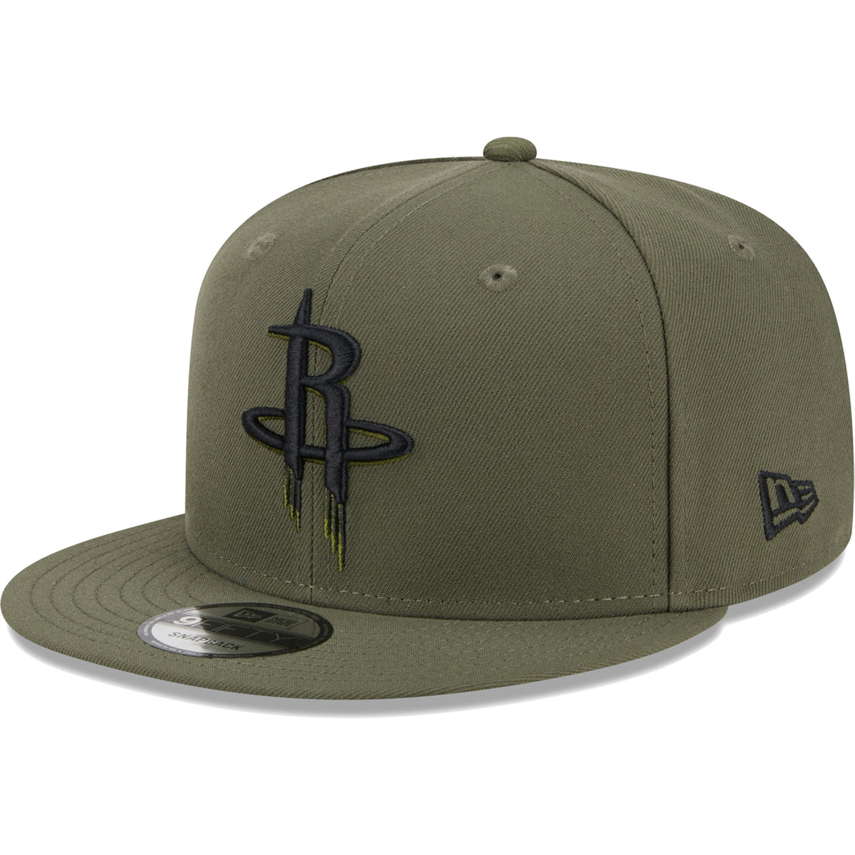 Houston Rockets New Era 9FIFTY Snapback Hat - Olive