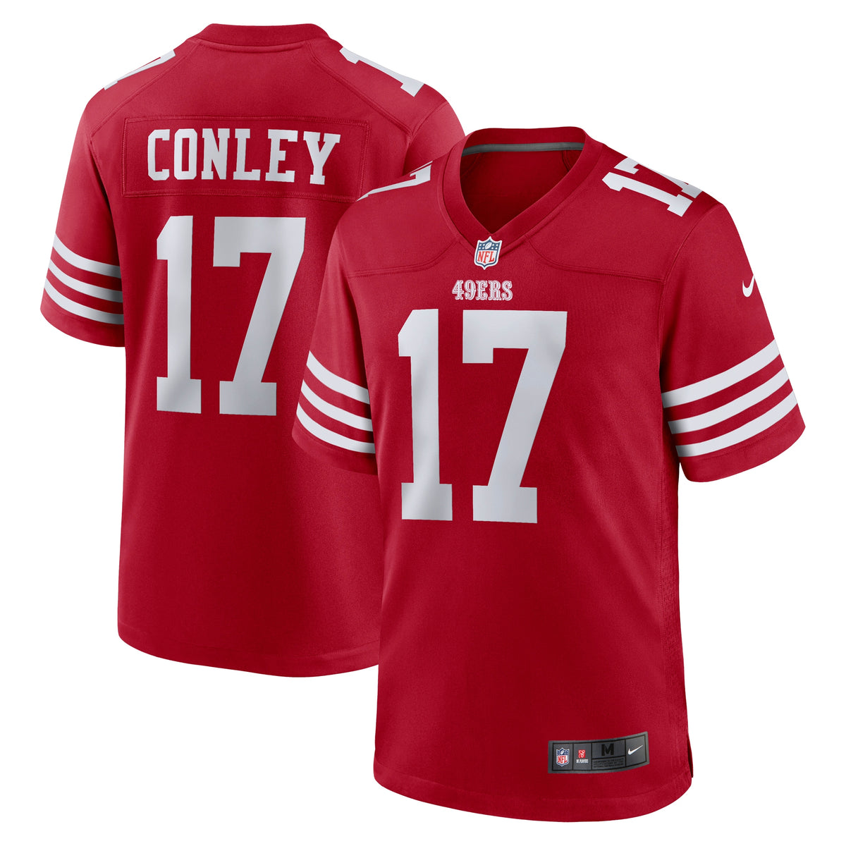 Chris Conley San Francisco 49ers Nike Men s Game Jersey   Scarlet