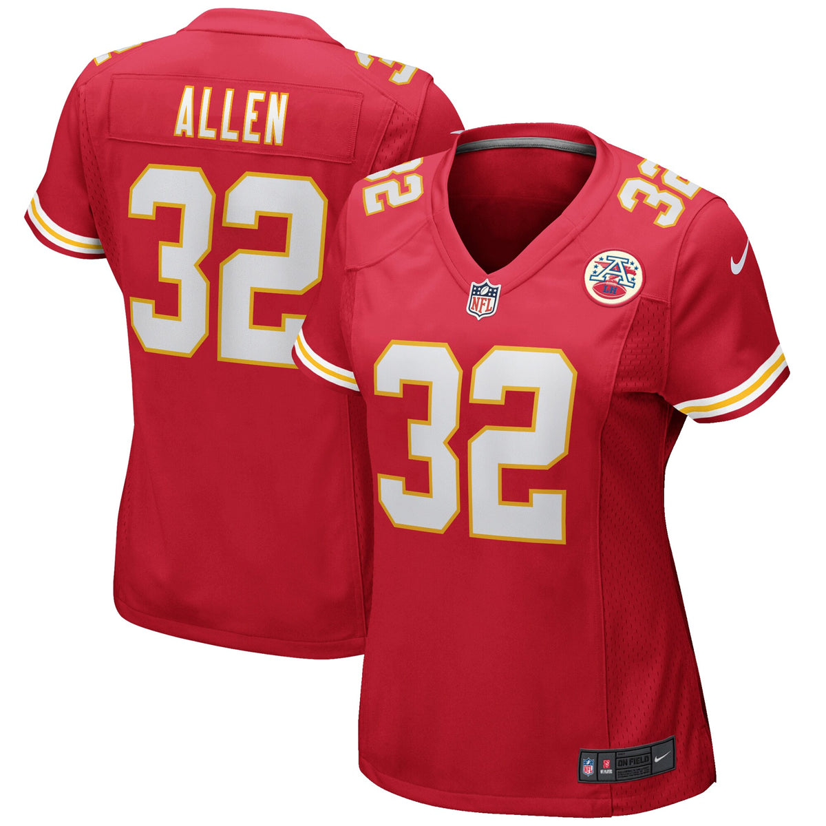 Marcus Allen Kansas City Chiefs Nike Women s Game Retired Player Jersey   Red