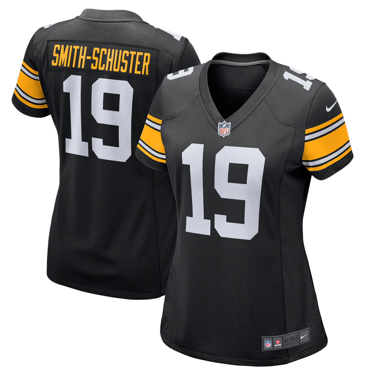 JuJu Smith-Schuster Pittsburgh Steelers Nike Women s Alternate Game Jersey   Black