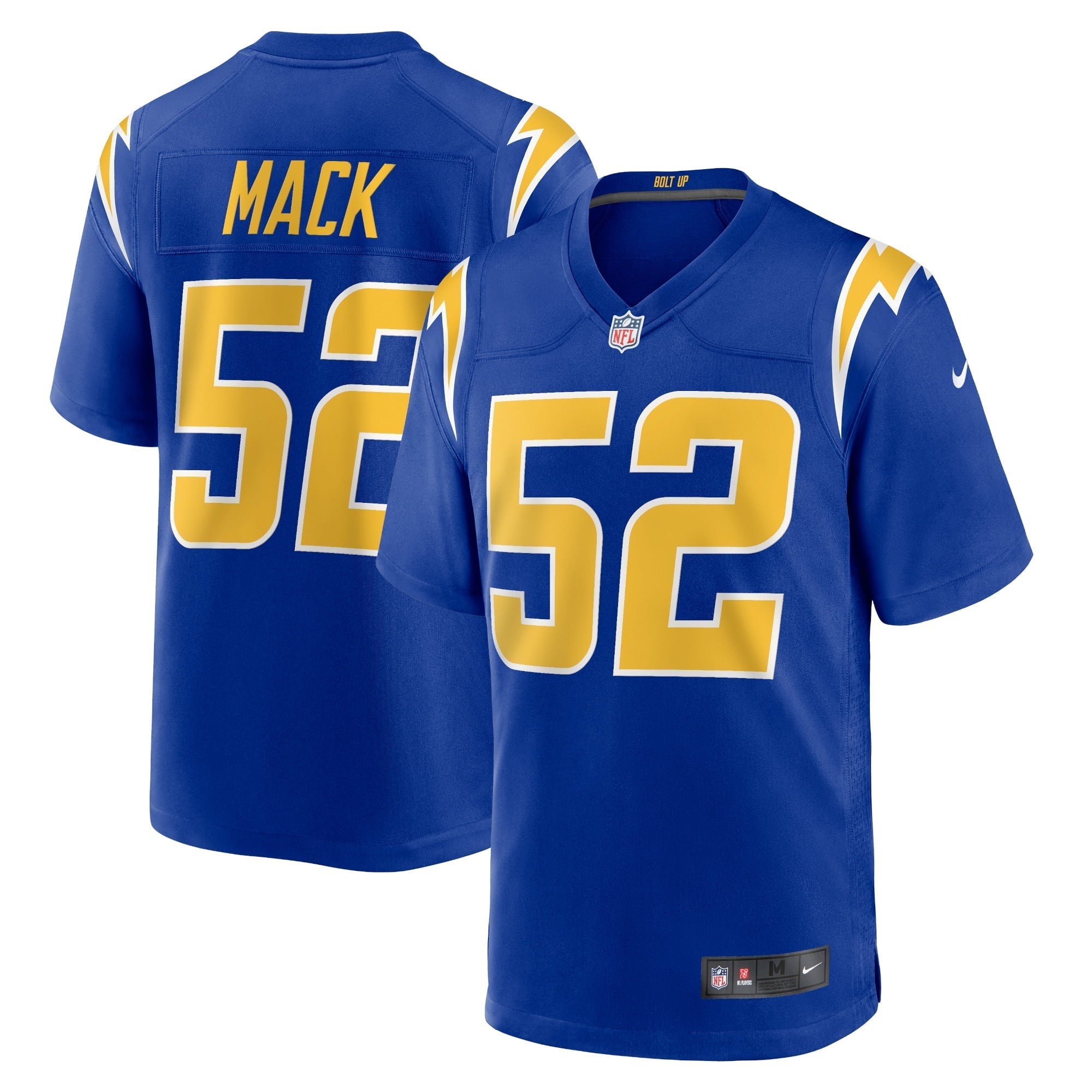 Men s Nike Khalil Mack Royal Los Angeles Chargers Alternate Game Jersey