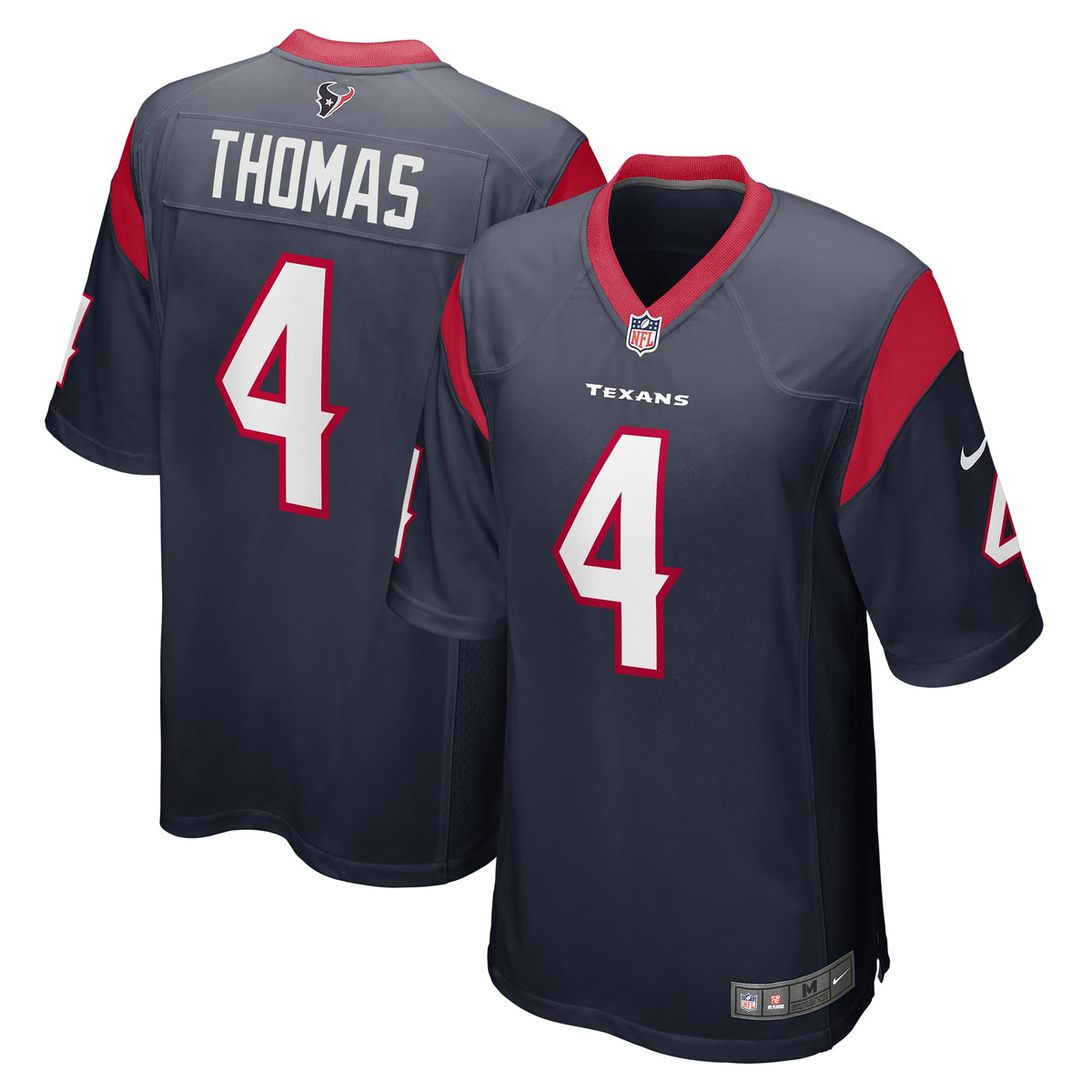 Tavierre Thomas Houston Texans Nike Team Game Jersey    Navy