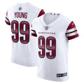 Chase Young Washington Commanders Nike Vapor Elite Jersey   White
