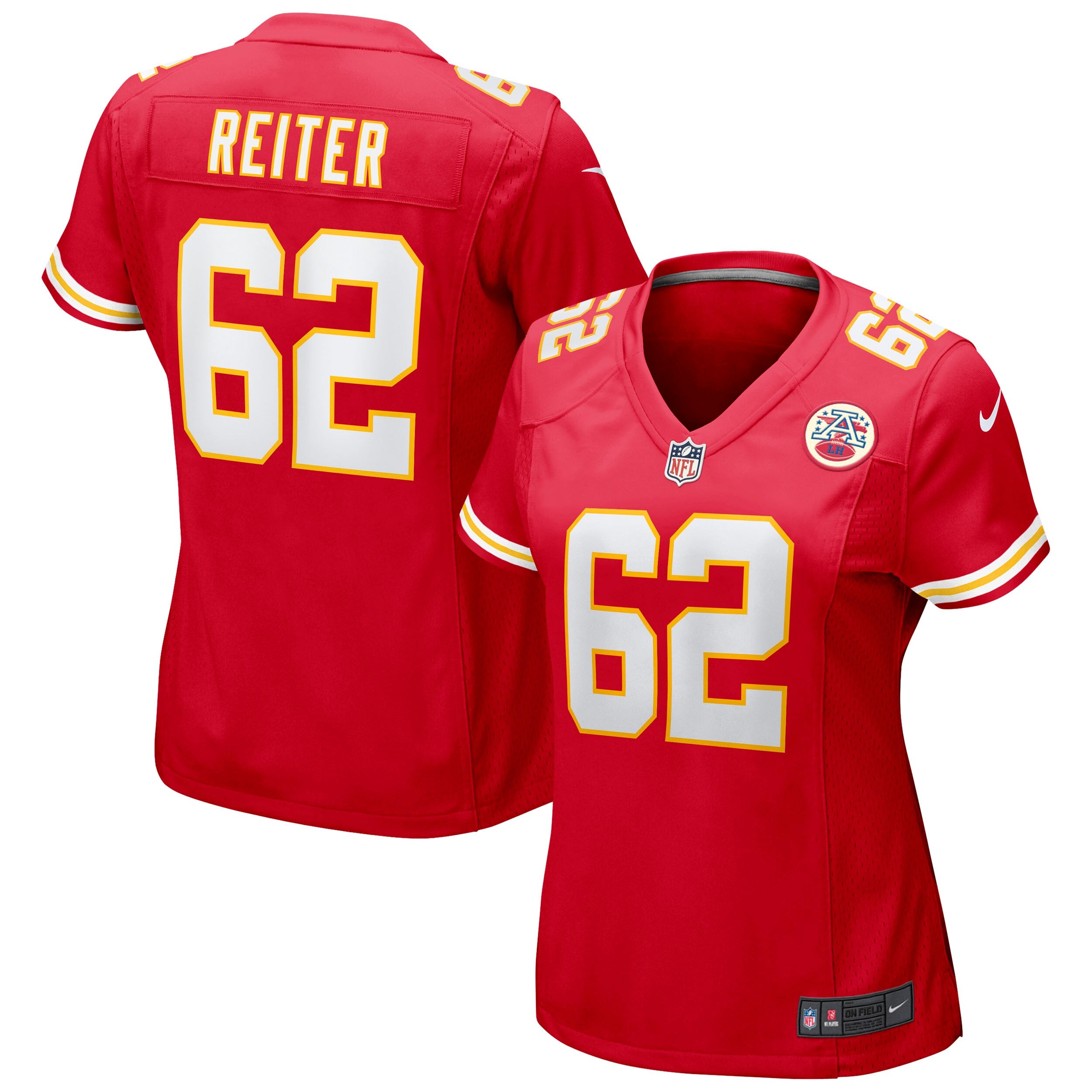 Austin Reiter Kansas City Chiefs Nike Women s Game Jersey   Red