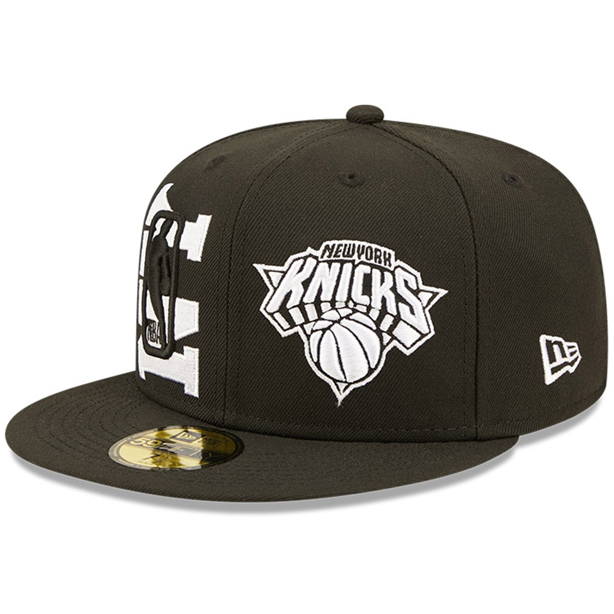 New York Knicks New Era 2022 NBA Draft 59FIFTY Fitted Hat - Black/White