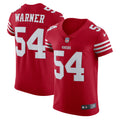 Fred Warner San Francisco 49ers Nike Vapor Elite Jersey   Scarlet