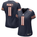 Women s Nike Darnell Mooney Navy Chicago Bears Game Jersey