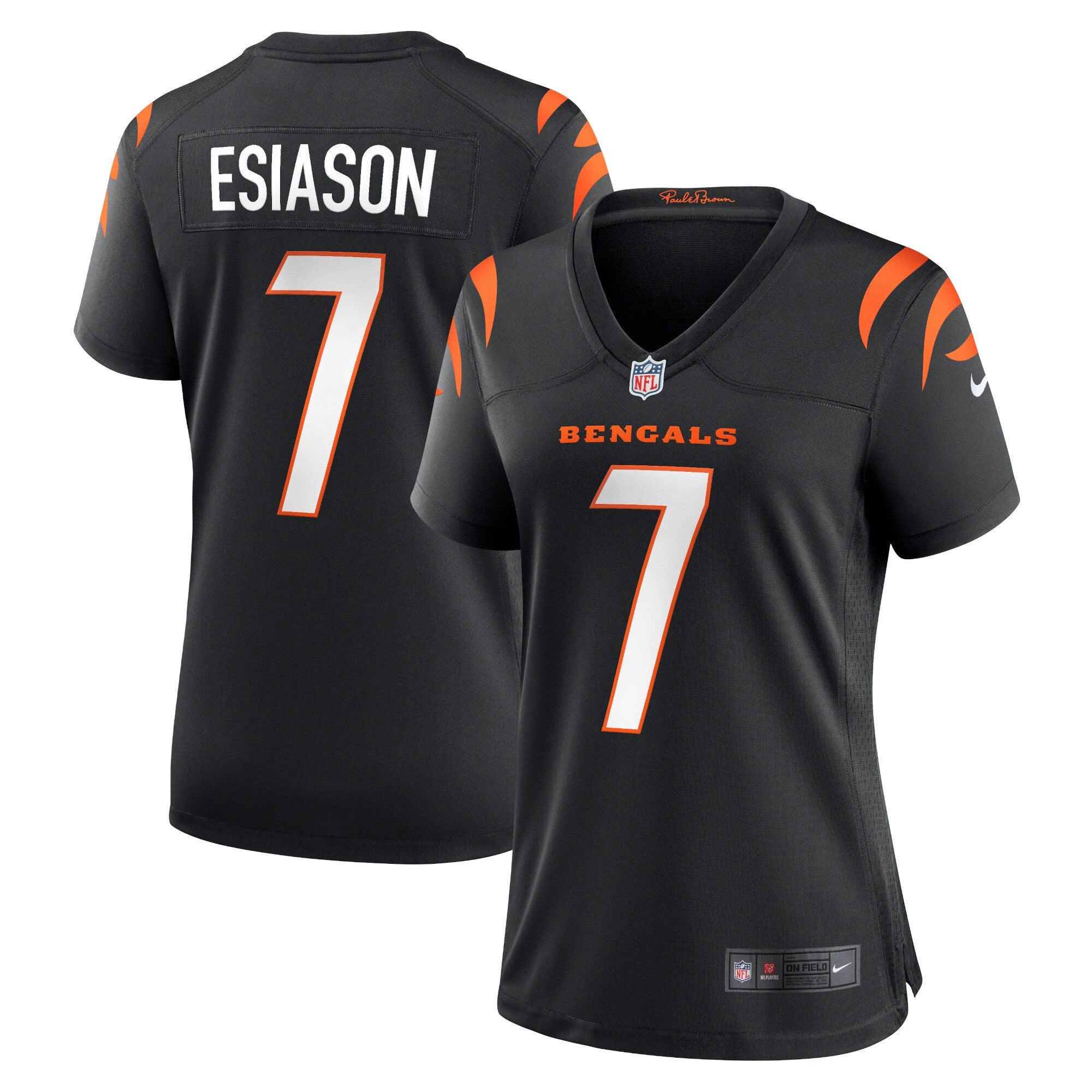Boomer Esiason Cincinnati Bengals Nike Women s Retired Player Jersey   Black