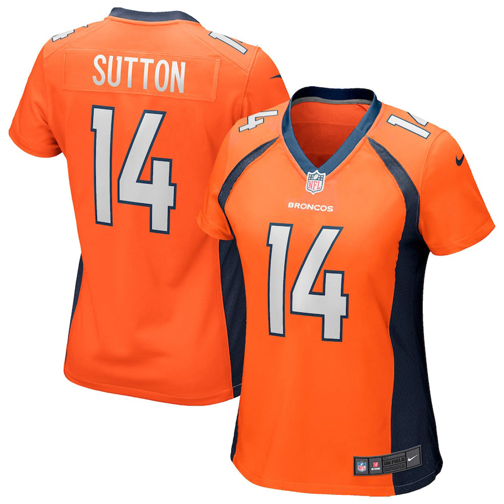 Women s Denver Broncos Courtland Sutton Game Jersey   Orange