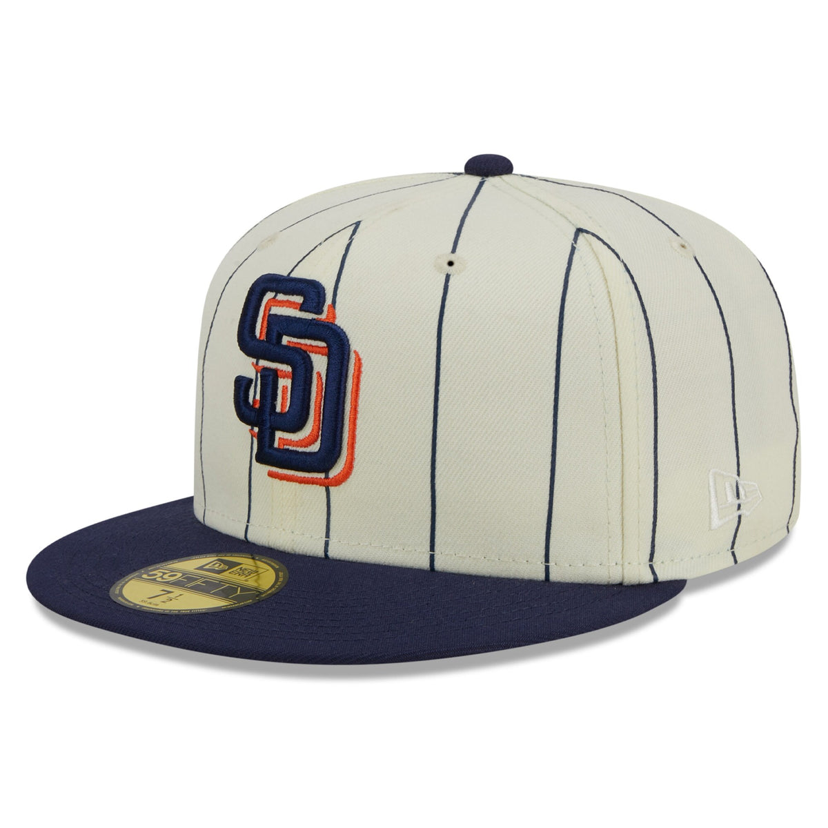 San Diego Padres New Era Cooperstown Collection Retro City 59FIFTY Fitted Hat - White