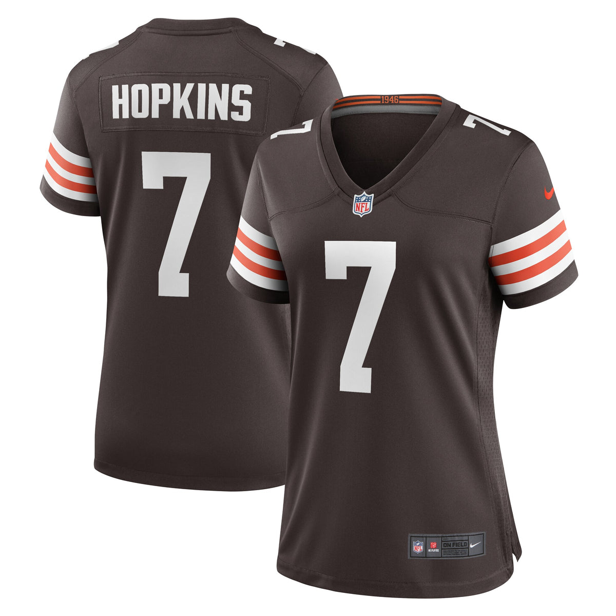 Dustin Hopkins Cleveland Browns Nike Women s Team Game Jersey    Brown
