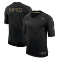 Baker Mayfield Cleveland Browns Nike 2020 Salute To Service Limited Jersey   Black