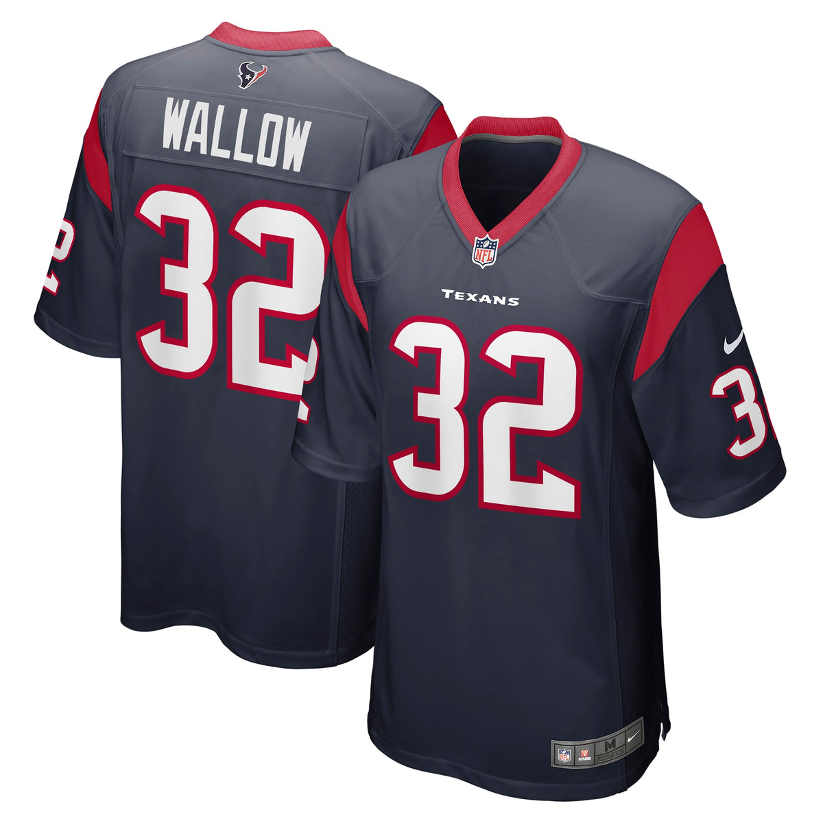 Garret Wallow Houston Texans Nike Game Jersey   Navy