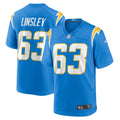 Men s Nike Corey Linsley Powder Blue Los Angeles Chargers Game Player Jersey