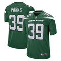 Women s Nike Will Parks Gotham Green New York Jets Game Player Jersey
