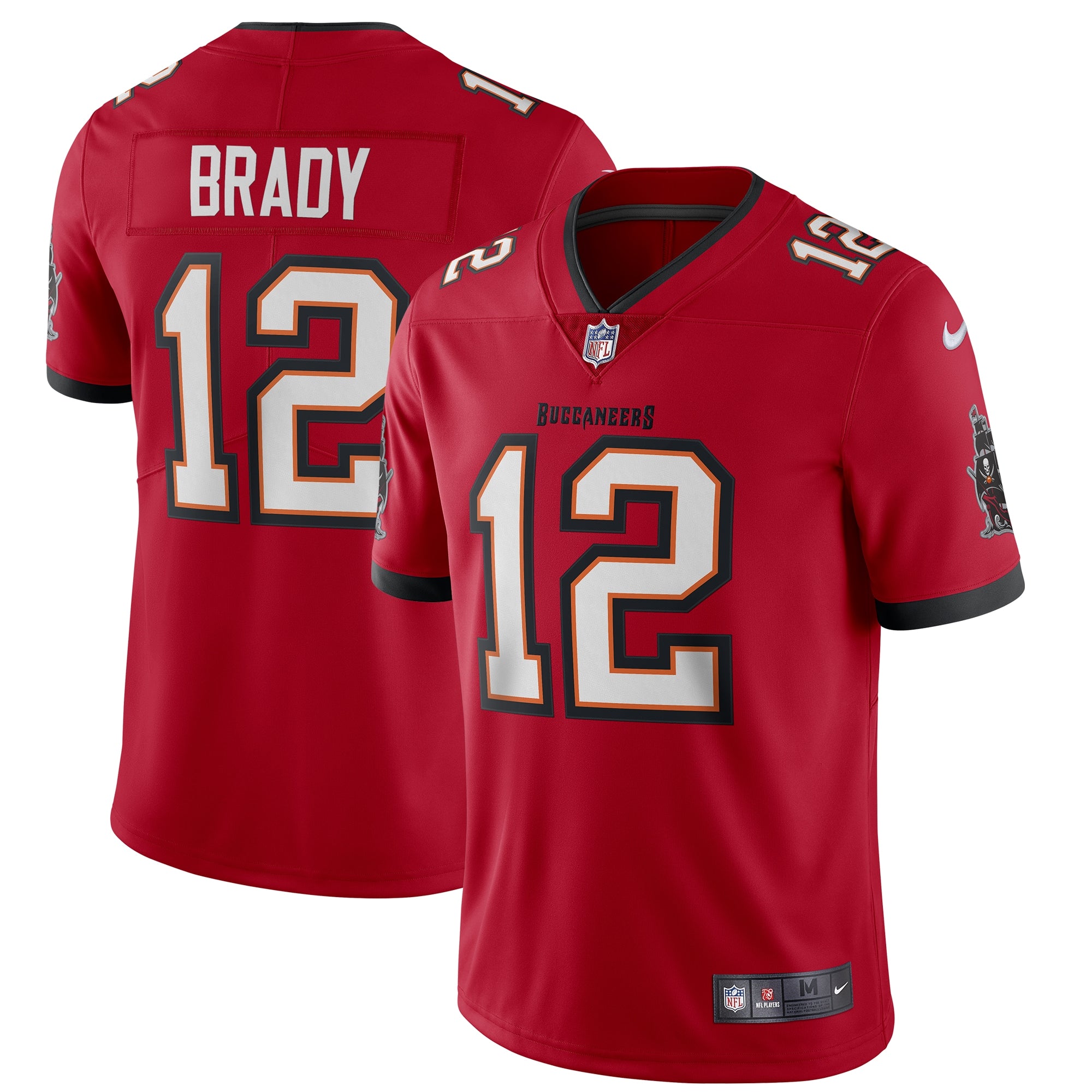 Tom Brady Tampa Bay Buccaneers Nike Vapor Limited Jersey   Red