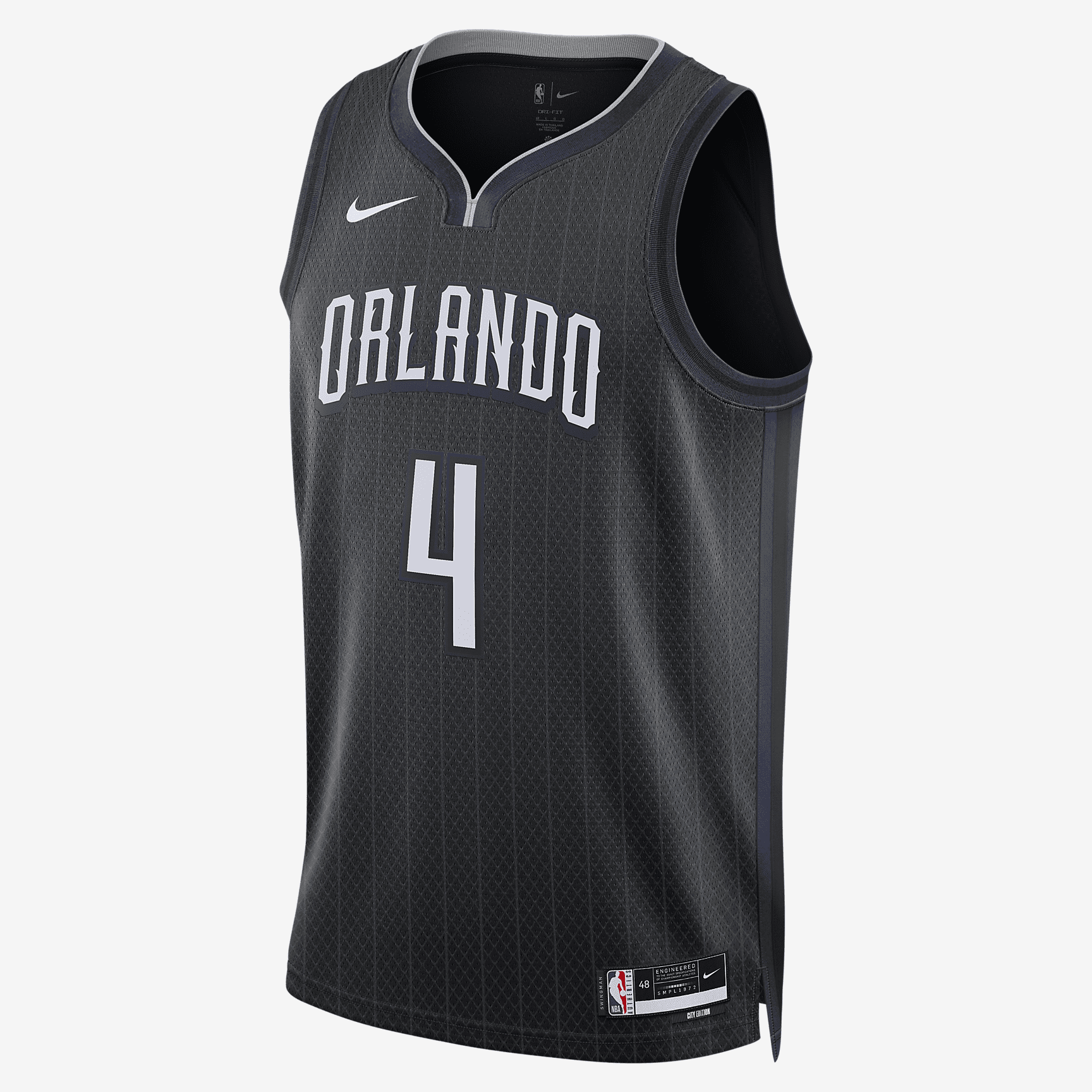 Jalen Suggs Orlando Magic City Edition Nike Dri-FIT NBA Swingman Jersey - Black