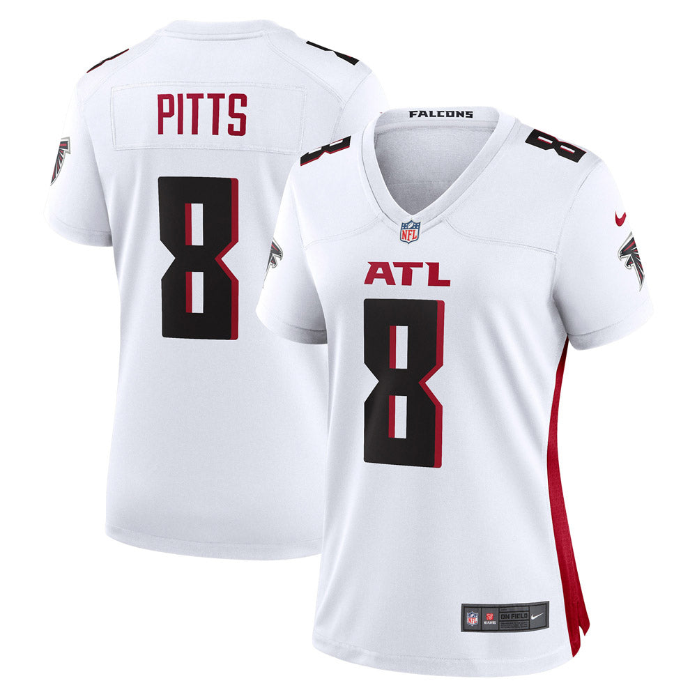 Women s Atlanta Falcons Kyle Pitts Game Player Jersey White