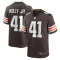 Men s Nike John Kelly Jr. Brown Cleveland Browns Game Player Jersey