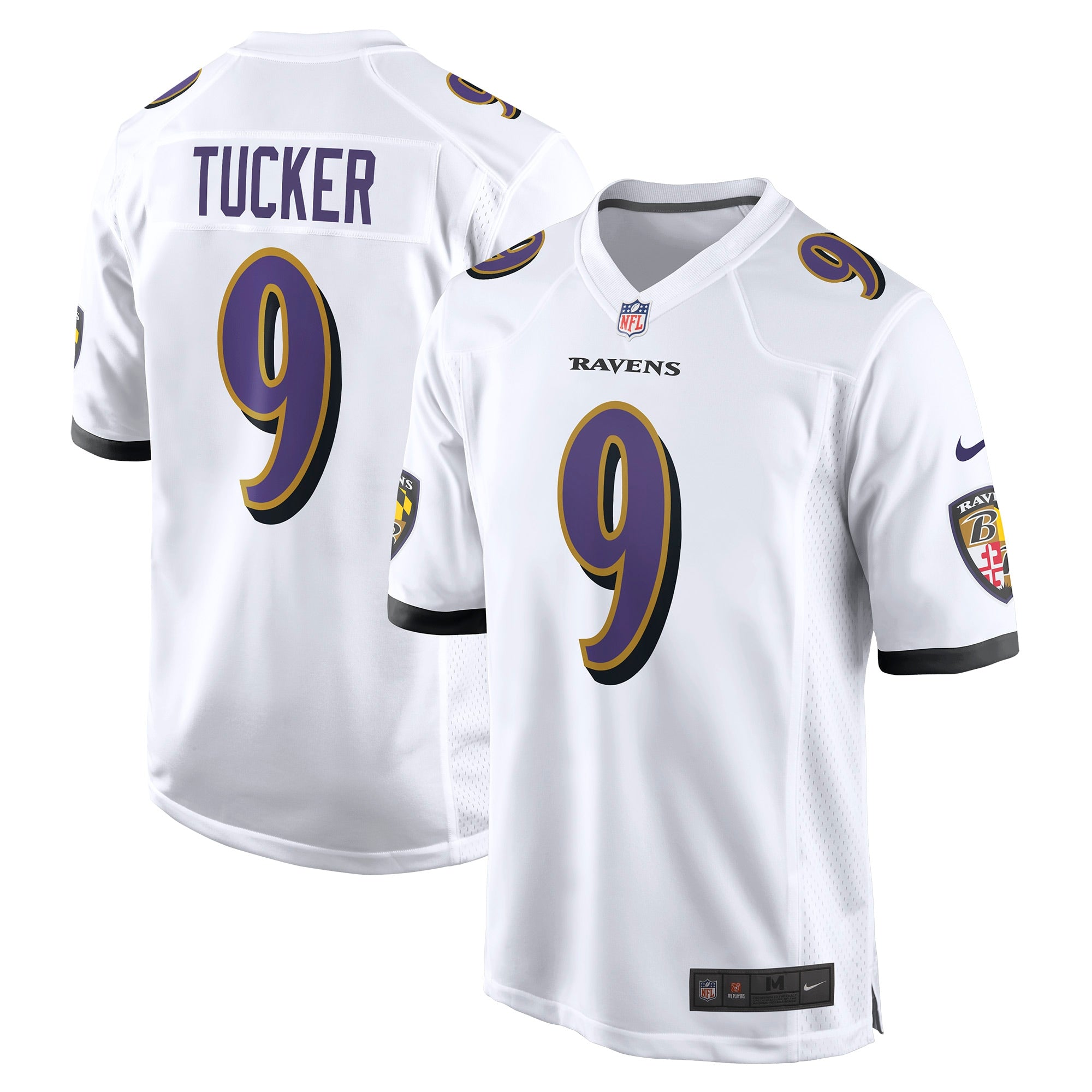 Justin Tucker Baltimore Ravens Nike Game Jersey   White