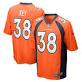 Devon Key Denver Broncos Nike Team Game Jersey    Orange