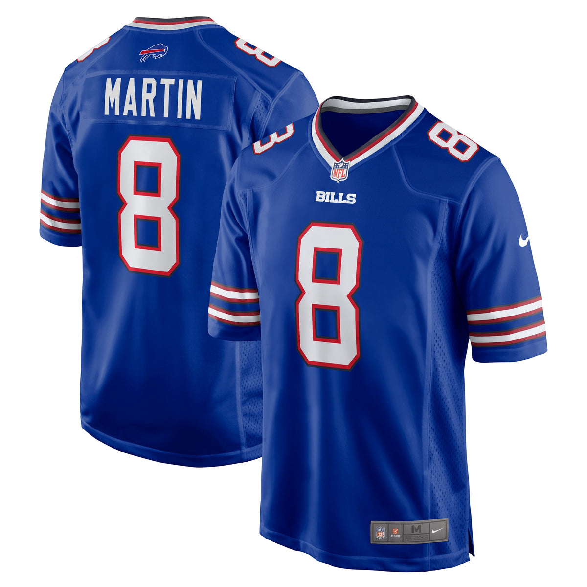 Sam Martin Buffalo Bills Nike Game Player Jersey   Royal