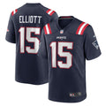 Ezekiel Elliott New England Patriots Nike Game Player Jersey   Navy