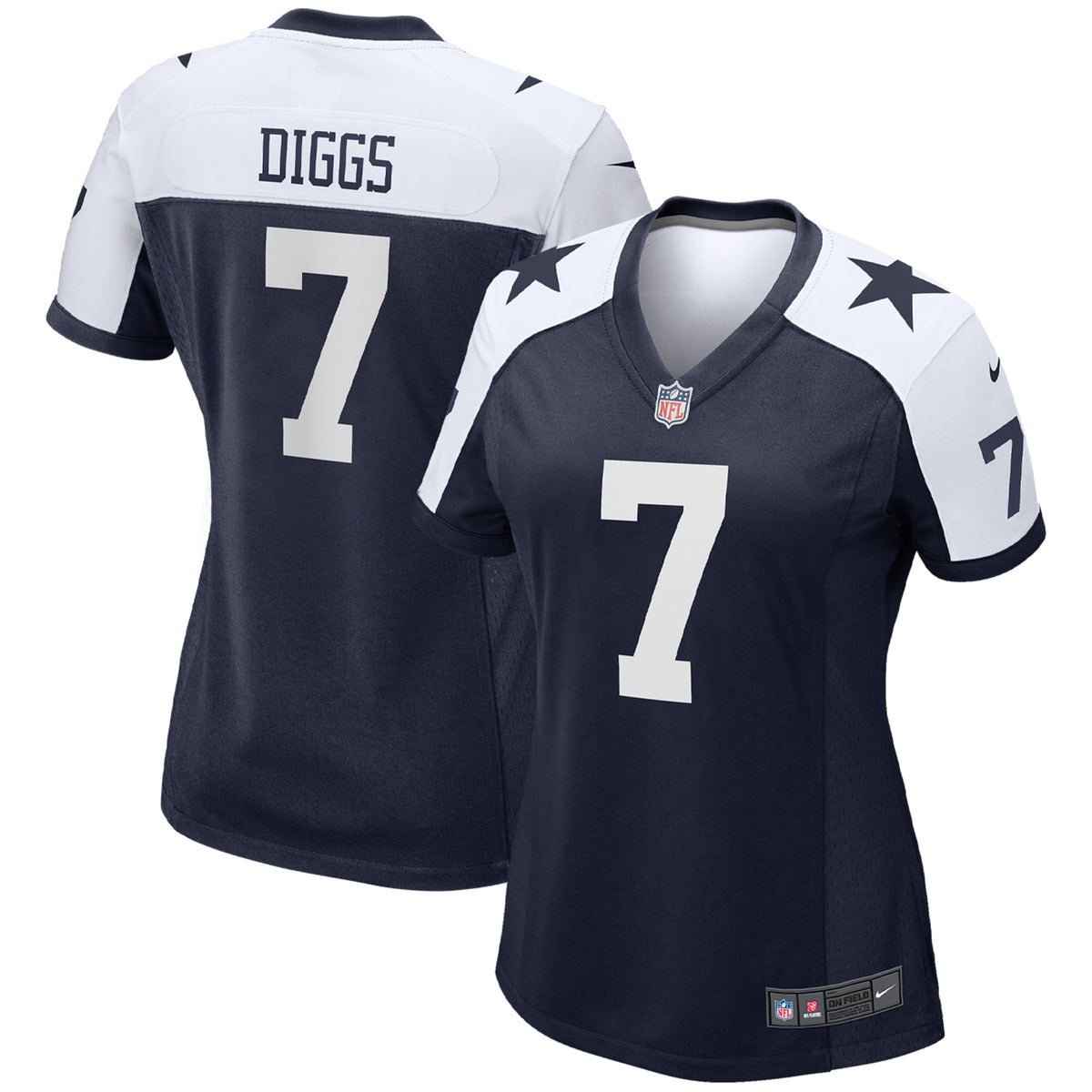 Trevon Diggs Dallas Cowboys Nike Women s Alternate Game Jersey   Navy