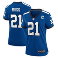 Zack Moss Indianapolis Colts Nike Women s Indiana Nights Alternate Game Jersey   Royal