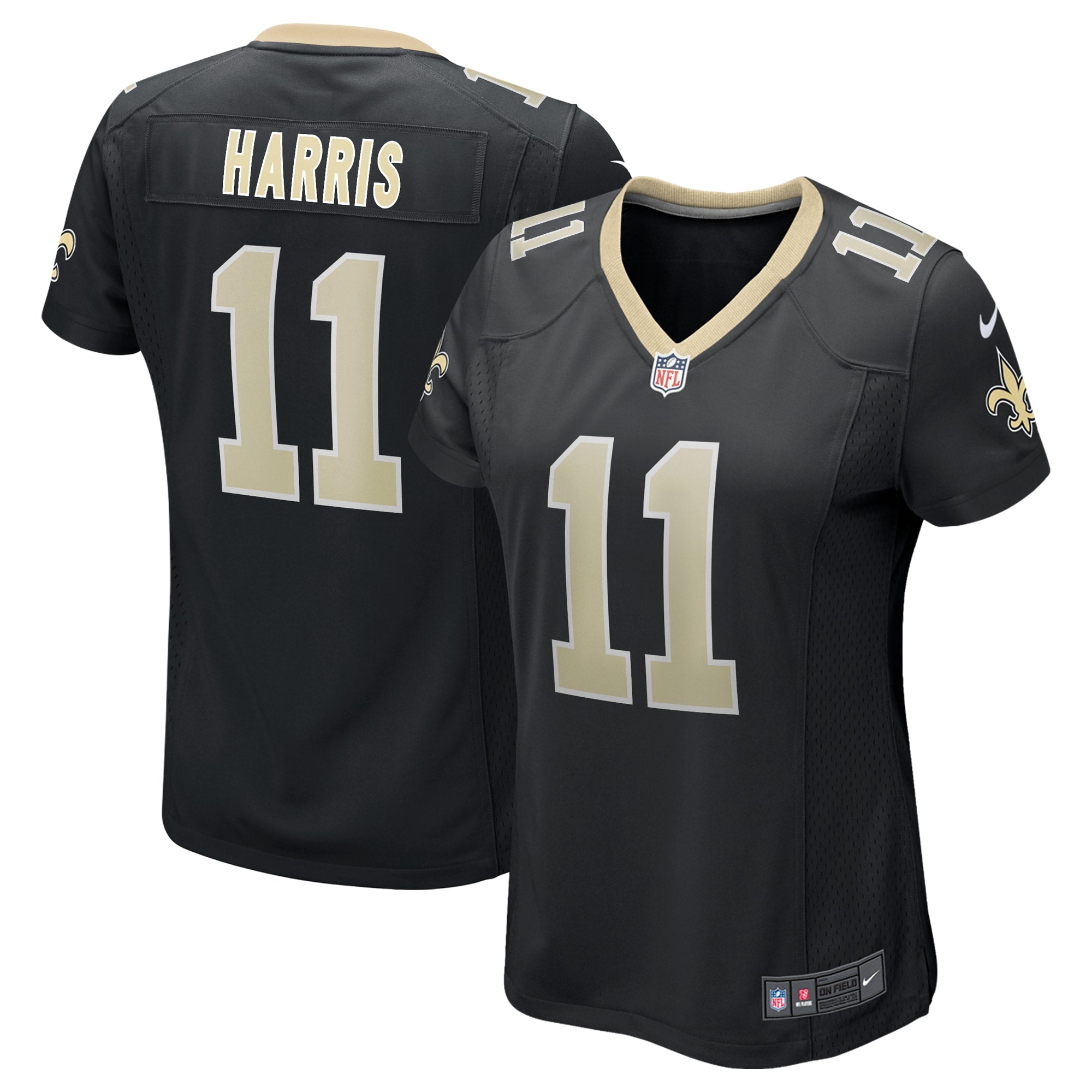 Deonte Harris New Orleans Saints Nike Women s Game Jersey   Black