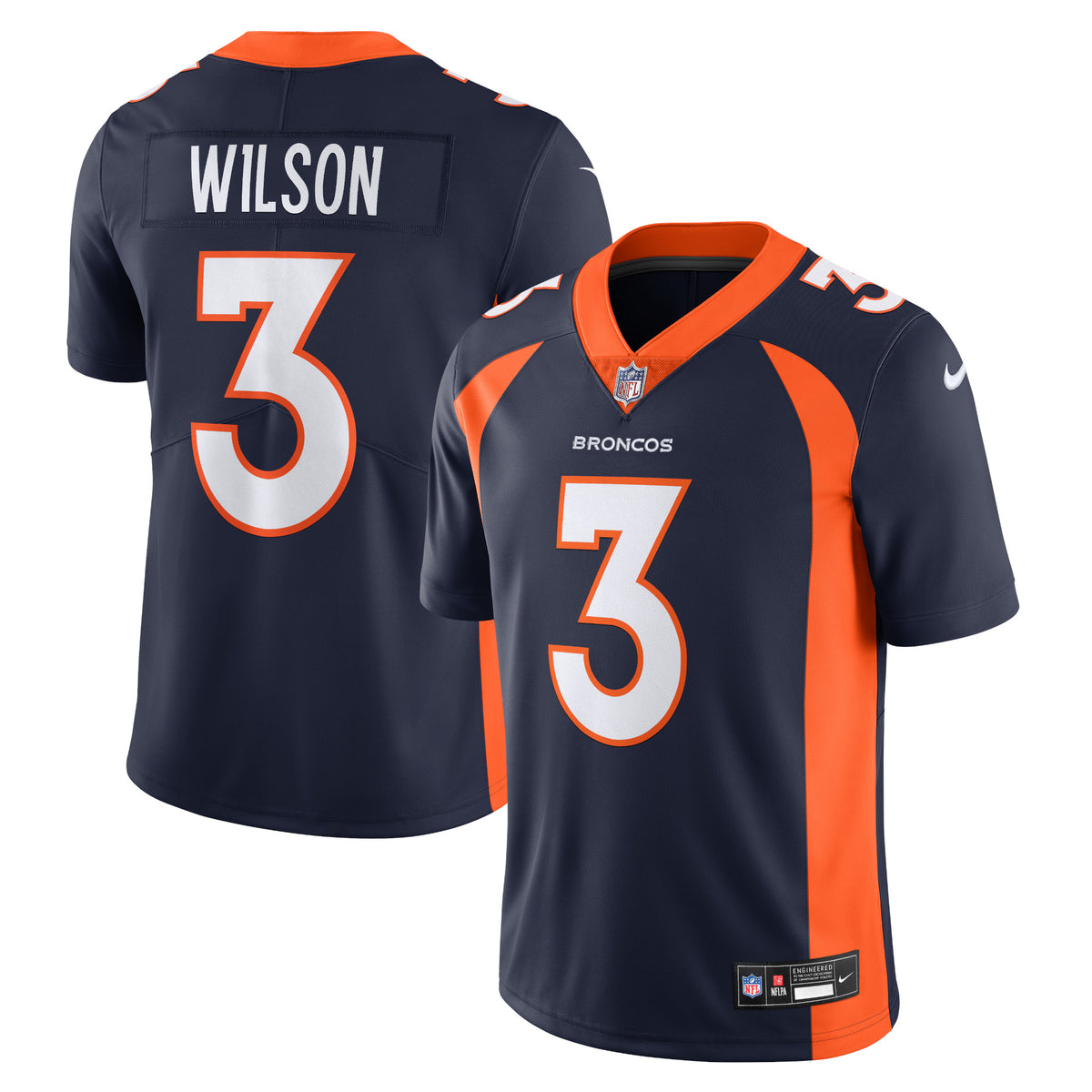 Russell Wilson Denver Broncos Nike  Vapor Untouchable Limited Jersey   Navy