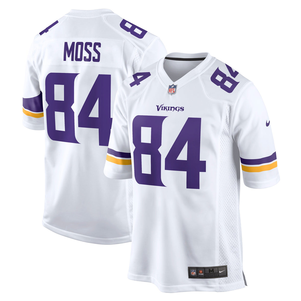 Randy Moss Minnesota Vikings Nike Retired Player Game Jersey   White